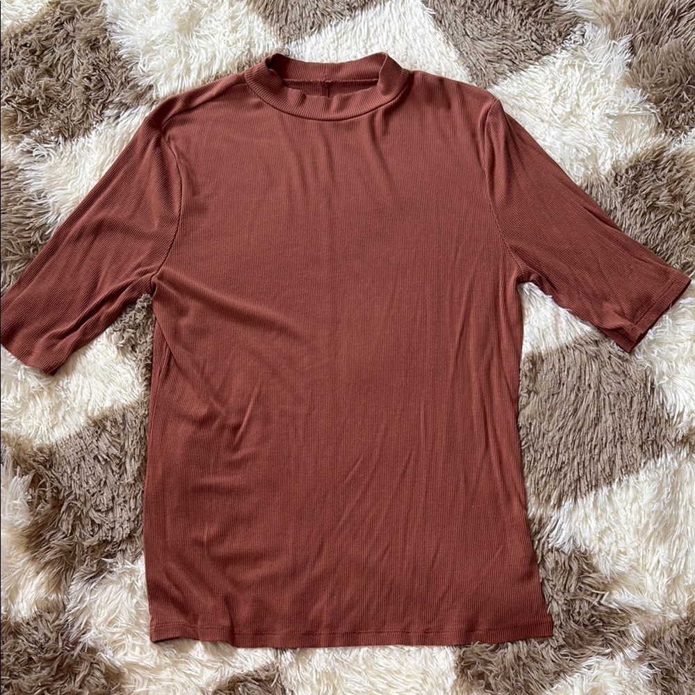 Mock Neck Top